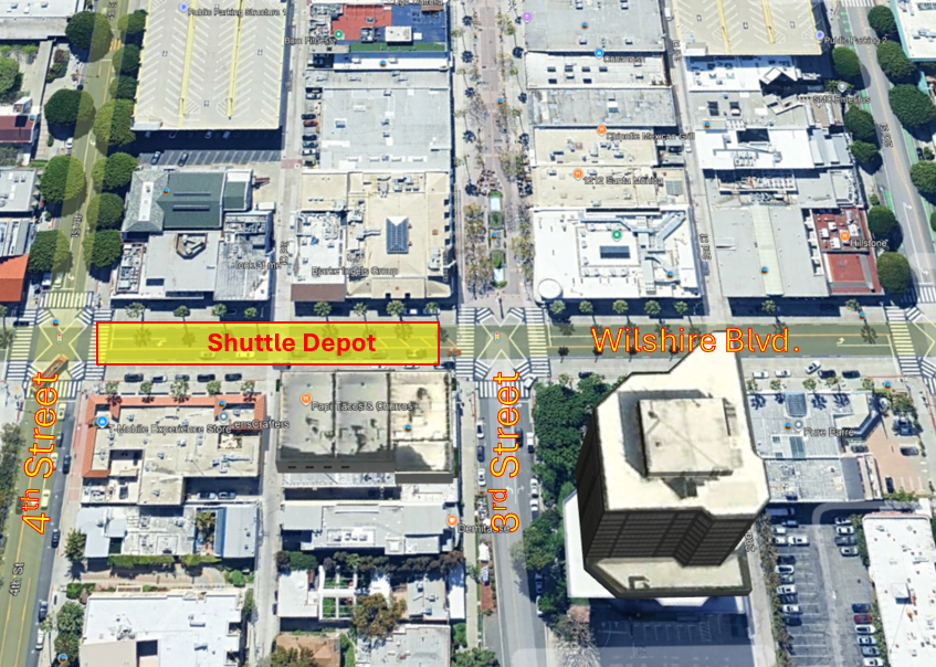 Shuttle Depot Location